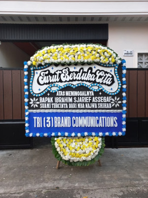 Papan Bunga Duka di Pekan Binjai
